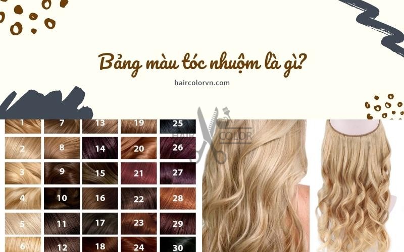 (25)Bảng màu nhuộm tóc đầy đủ, đẹp nhất 2022 | HAIR COLOR